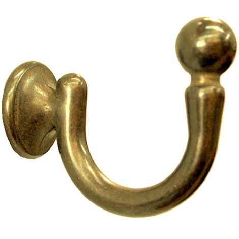 1BL GANCIO PER TENDA 'MILANO' mm. 40 oro - pz. 2