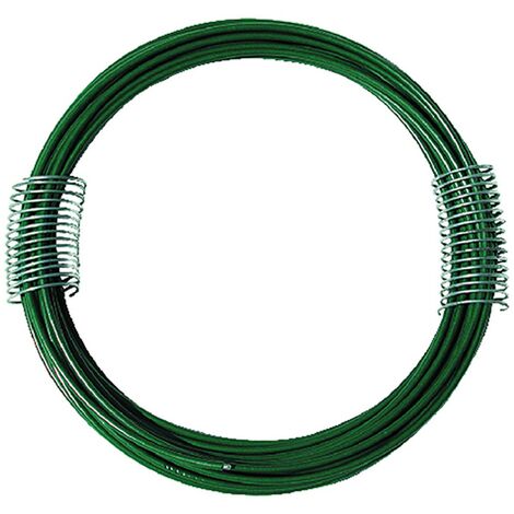 1BL MATASSINA FILO FERRO PLASTIFICATO mm 0,9 - mt. 30