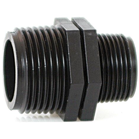 1BL NIPPLO RIDOTTO IN POLIPROPILENE PN10 1 x 1/2 - pz 5
