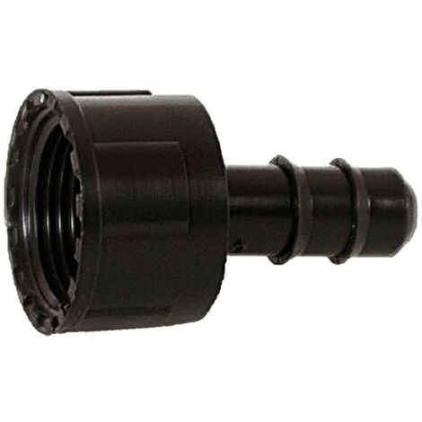 1BL RACCORDO PORTAGOMMA CON GHIERA FEMMINA diametro 16 x 3/4 - pz 5
