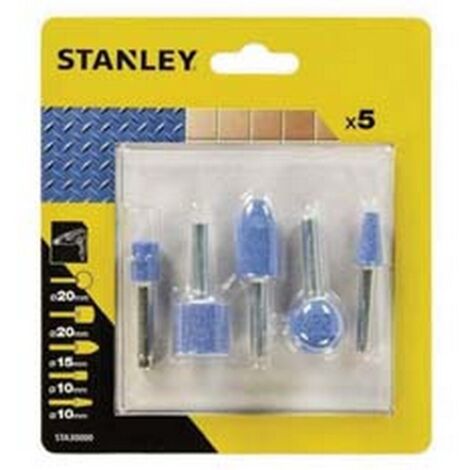 1BL set 5 mole smeriglio per trapano - codolo mm.6 (sta30000)