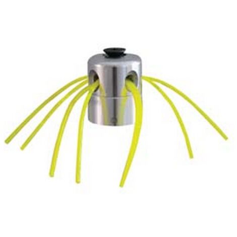 1BL TESTINA PER DECESPUGLIATORE UNIVERSALE IN ALLUMINIO 8 FILI