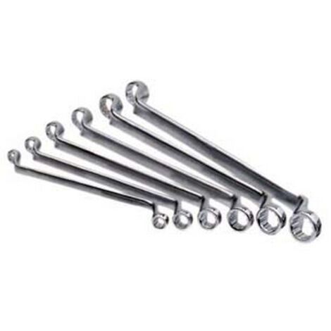 1BLISTER CHIAVE POLIGONALE DOPPIA SERIE PROFESSIONALE serie pezzi12 6x7