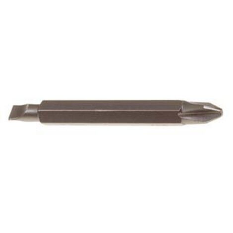 1BLISTER INSERTI DOPPIO TAGLIO PER AVVITATORI - ø mm.1,2X6,5+croce  PH 3 blister
