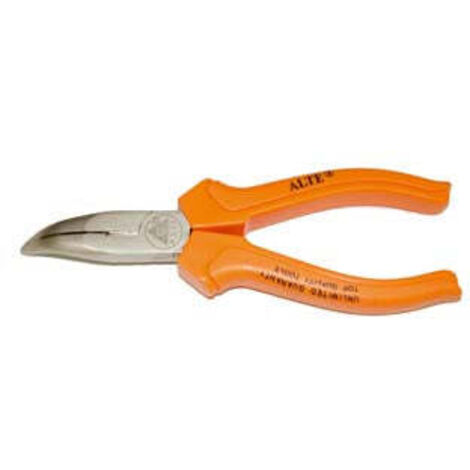 1BLISTER PINZA BECCHI MEZZI TONDI PIEGATI - mm.150