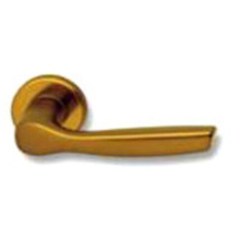 1BS BS MEZZA MANIGLIA ANOD. BRONZO CON ROSETTA