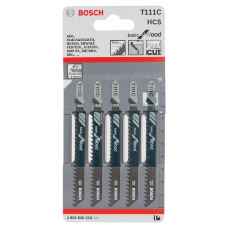 1CF BOSCH-A 5 LAME T 111 C PER SEGHETTO ALTERNATIVO