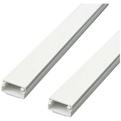 1CF CANALINA PASSACAVI ADESIVA mm 20 x 10 - 2 pz da 1 mt. - 60775