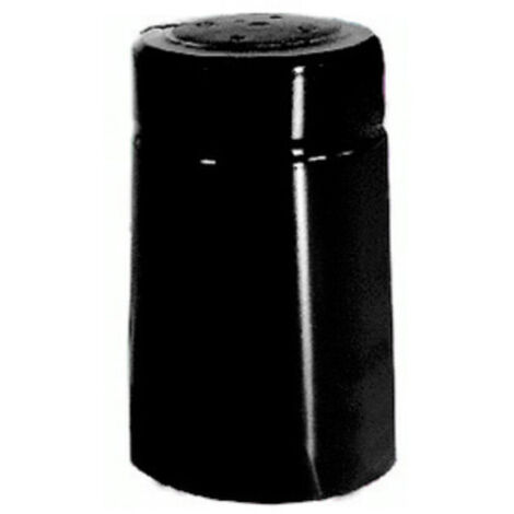 1CF CAPSULA TERMORETRAIBILE PVC 31X55 NERO PZ100
