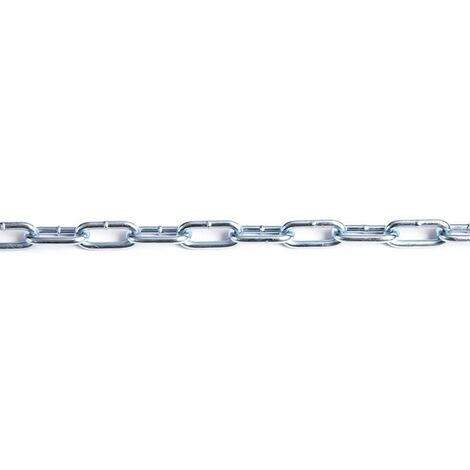 1CF CATENA ORNAMENTALE PRETAGLIATA OVALE 2,5 mt - ottonata