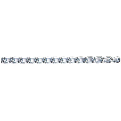 1CF CATENA ORNAMENTALE PRETAGLIATA RITORTA MAGLIA CORT 2,5 mt Ã˜ 1,2 mm - niche