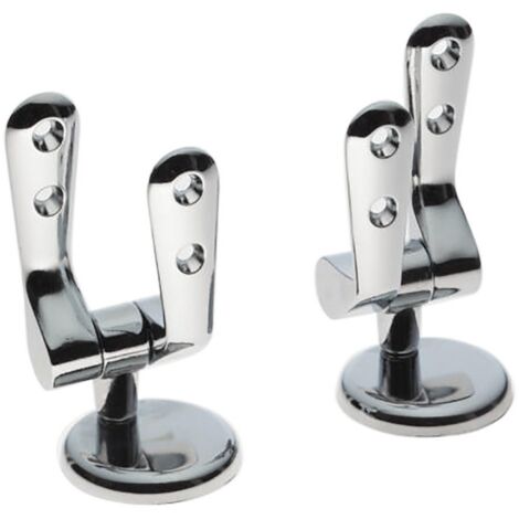 1CF CERNIERA FISSAGGIO PER SEDILE WC mod. H18 grande - 2 pz