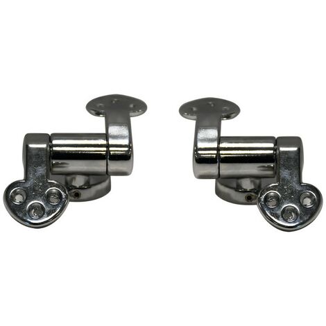 1CF CERNIERA FISSAGGIO PER SEDILE WC mod. P-28 Soft closing - 2 pz