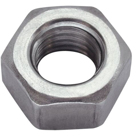 1CF DADO ESAGONALE ACCIAIO INOX  M 6  15 PZ.