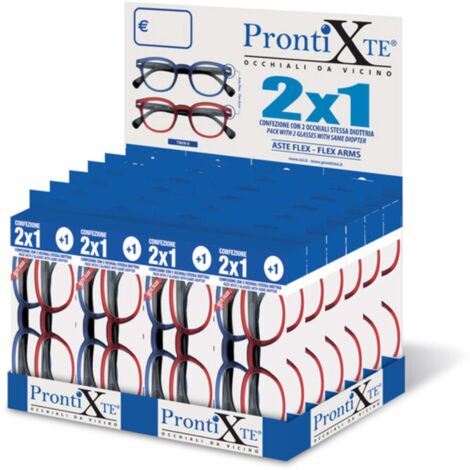 1CF ESPOSIT. OCCHIALI 2x1 PRONTI X TE  TWIN/9 24 PEZZI