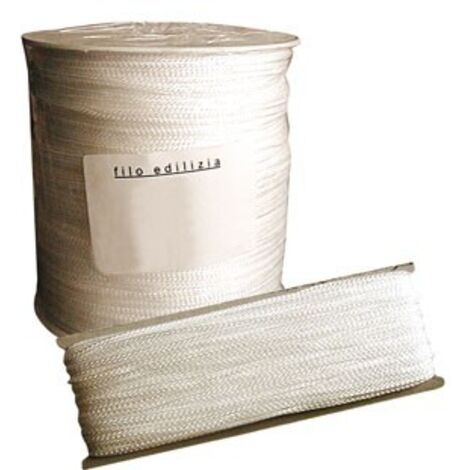 1CF FILO PER EDILIZIA STABILIZZATO AI RAGGI UV col. bianco mt. 500