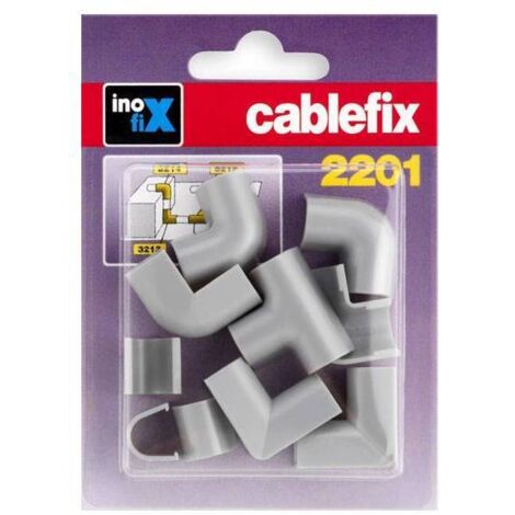 1CF GIUNTI X CANALINA INOFIX ( CONFEZIONE 10PZ) GRIGIO