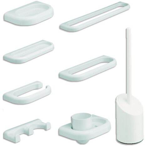 1CF KIT ACCESSORI DA BAGNO SERIE LINEA 9 PZ.