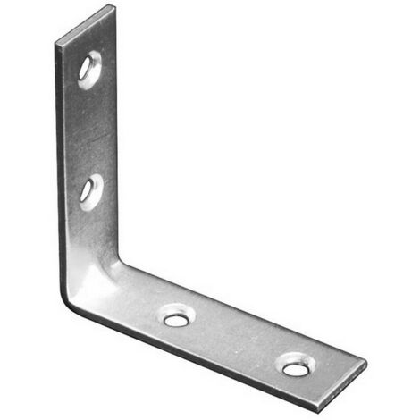 1CF LASTRINA AD ANGOLO INOX 100 PZ.  mm.30x30