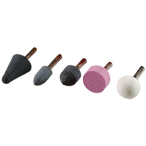 1CF MOLE ABRASIVE AL CORINDONE set 5 pezzi