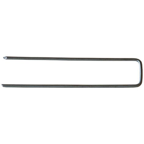 1CF PICCHETTO FERMARETE A ''U'' mm. 170x30  pz.20 - ømm 3.