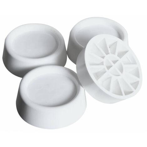 1CF PIEDINI ANTIVIBRANTI PER LAVATRICE E ASCIUGATRICE (4PZ) PORTATA 250KG
