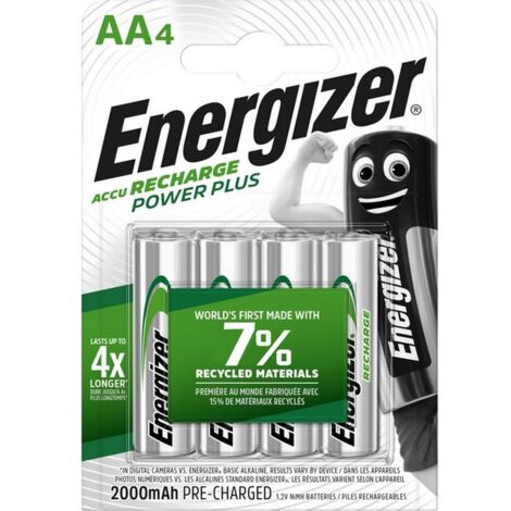 1CF PILA RICARICABILE POWER PLUS STILO 4 PZ.