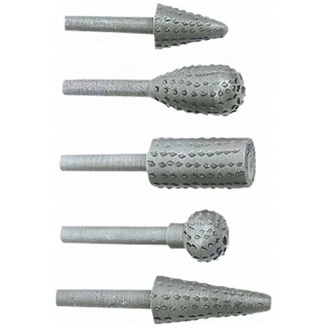 1CF RASPE ROTATIVE IN SET serie 5 pezzi
