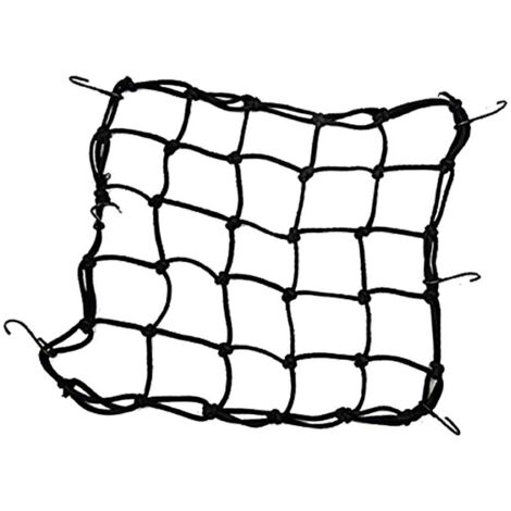 1CF RETE ELASTICA FERMA BAGAGLI cm 40 x 40 (6 ganci)-filo Ã˜ 4 mm