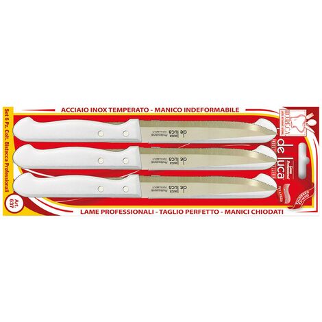 1CF SET COLTELLI DA BISTECCA 6 pz