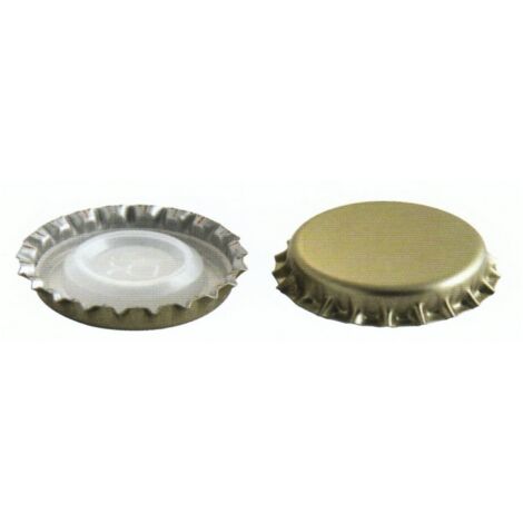1CF TAPPO A CORONA BIDUL BASSO Ï mm. 29 PZ.200 col.oro