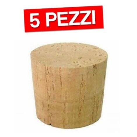 1CF TAPPO IN SUGHERO PER DAMIGIANA Ï mm. 60 PZ.5
