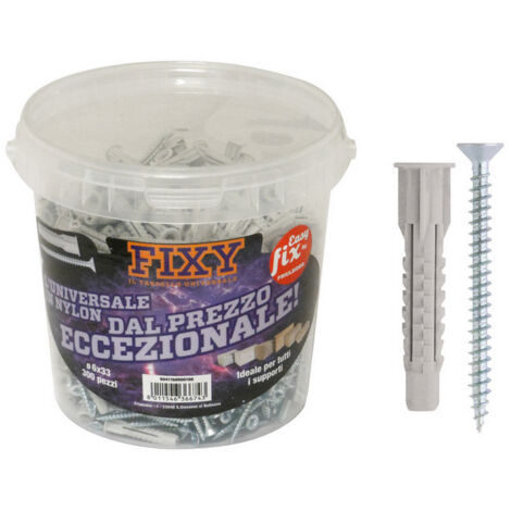 1CF TASSELLO FIXY BOX 130 PEZZI mm. 8x51
