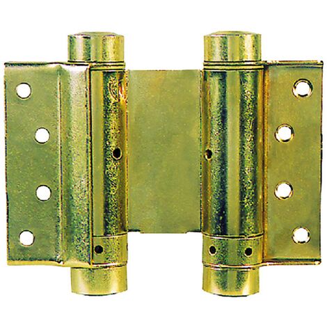 1CP CERNIERA A MOLLA 'BOMMER' ART.101 mm 100 bronzato