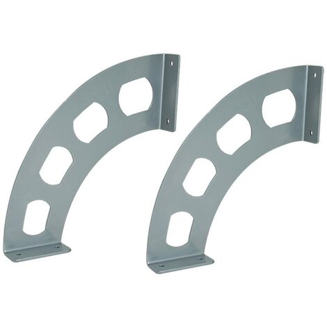 1CP REGGIMENSOLA 'BOOMERANG' cm 20 - colore argento
