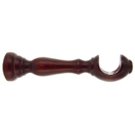 1CP SUPPORTO PER BASTONE CILIEGIO 25 CM 2 PZ