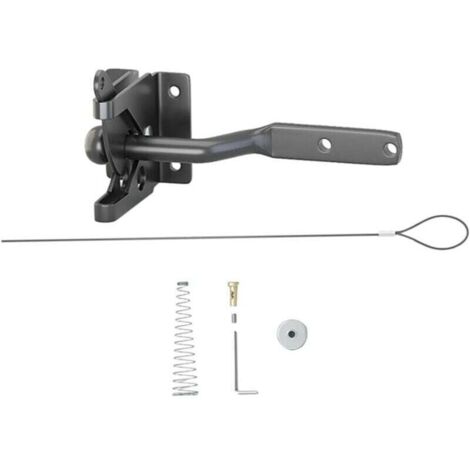 1Ensemble Verrou de Clôture Auto Bloquant de Fermeture pour Portes Métalliques Vinyles