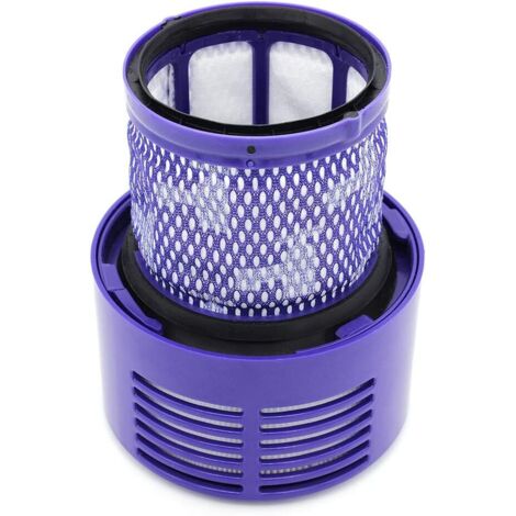 1er-Pack Ersatzfilter für Dyson V10 Serie V10 Absolute, Animal, Total Clean, Motorhead, SV12 Staubsauger, ersetzt Teilenummer DY-969082-01