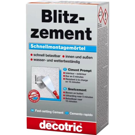 1kg Blitzzement Schnellmontagemörtel