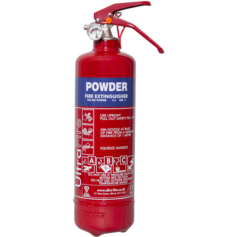 1kg Powder Fire Extinguisher - Ultrafire