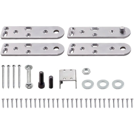 1kit de charnière à pivot for porte de bibliothèque cachée, porte secrète 500lb