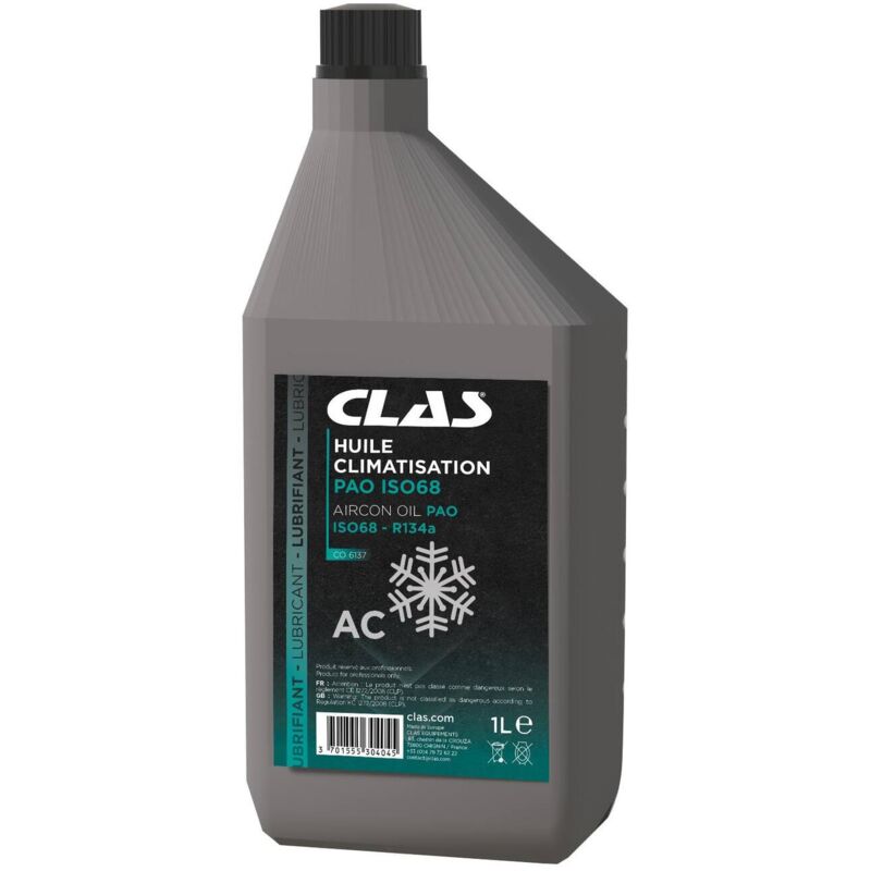 1L d'huile climatisation pao iso 68 - co 6137 Clas Equipements