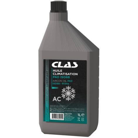 1L d'huile climatisation PAO ISO 68 - CO 6137 - CLAS Equipements
