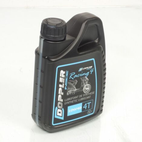 1L huile moteur 10W40 4 temps 100% synthèse Doppler Racing 4 pour