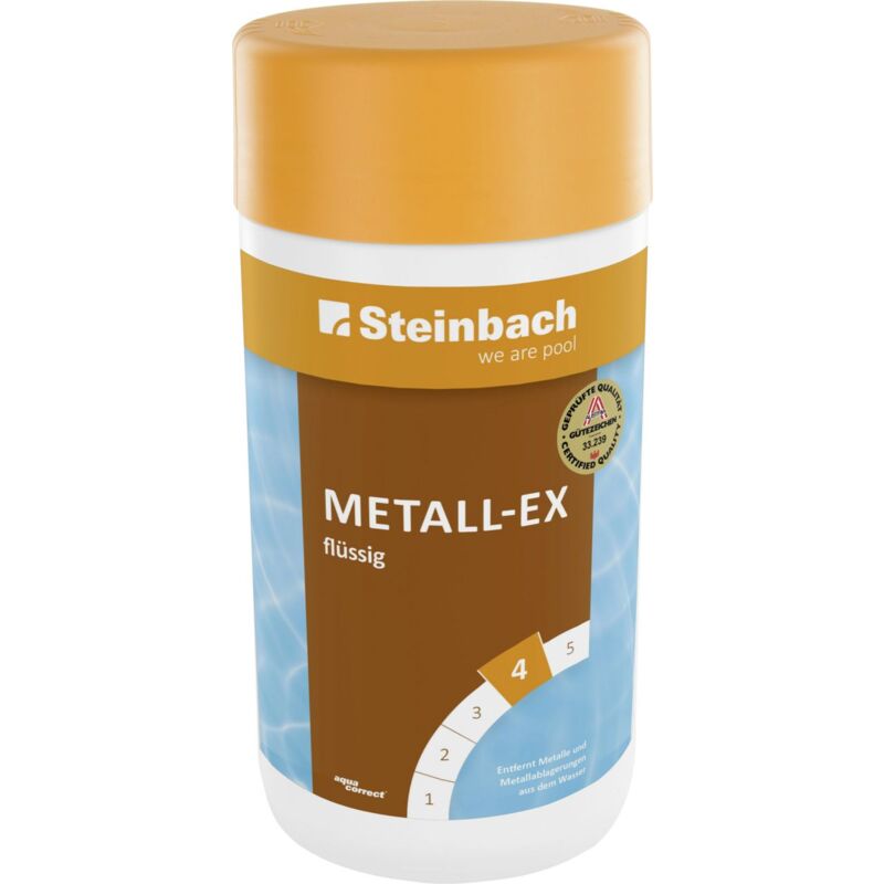 1l Metall- Ex flüssig 0755401 entfernt Metalle und Metallablagerungen