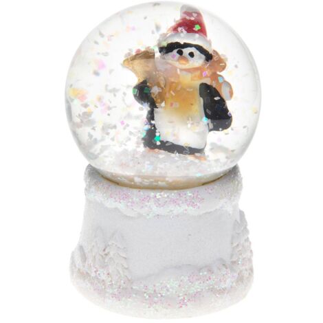 1LED globo di neve glitterato - Alca - Feeric lights & christmas