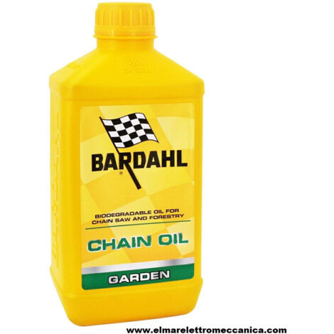 1lt BARDAHL Olio Protettivo CATENA Motosega Biodegradabile VEGETALE