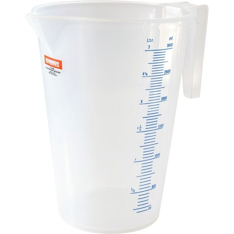 Kennedy 3L Polyethylene Measure