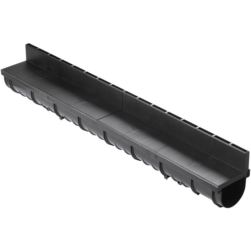 MEA - 1m caniveau home largeur 100 grille fente A15 Ht 60x18mm