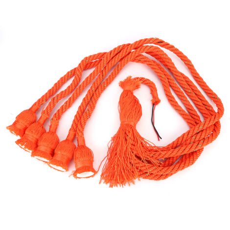 1m Country Style Vintage Nylon Rope Chandelier Ceiling Light Pendant E27 Base Lamp 85-260V1m 5 Heads